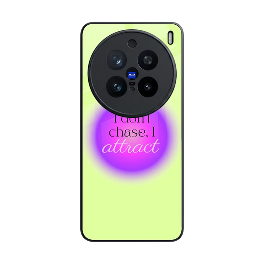 Vibe Magnet back phone cover | glass case for vivo x200 pro