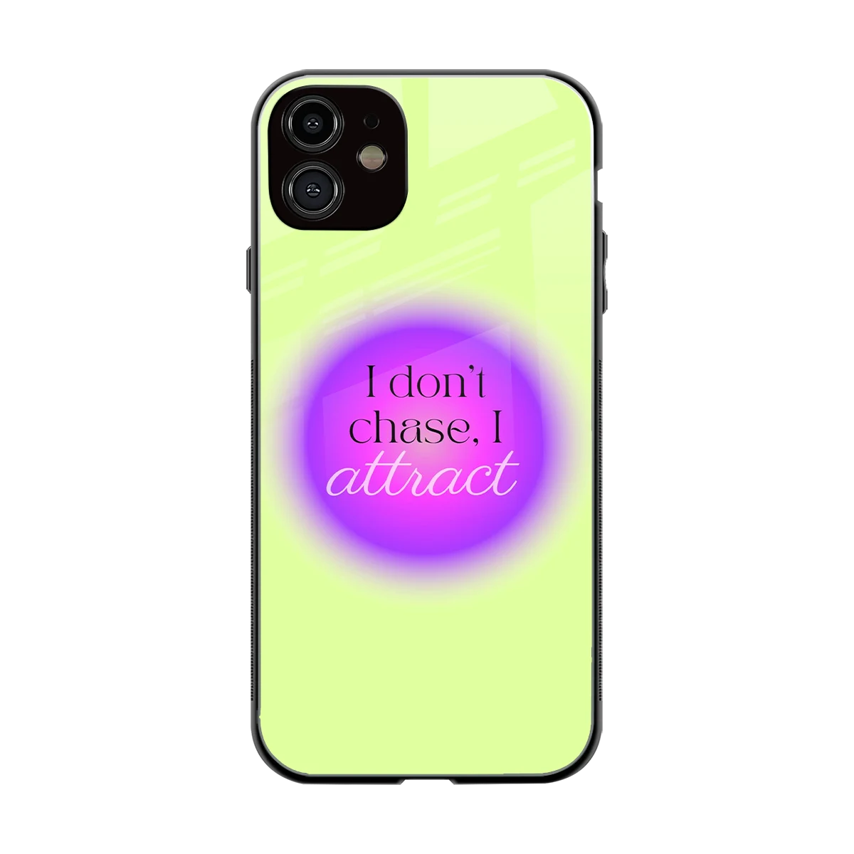Vibe Magnet back phone cover | glass case for iphone 11