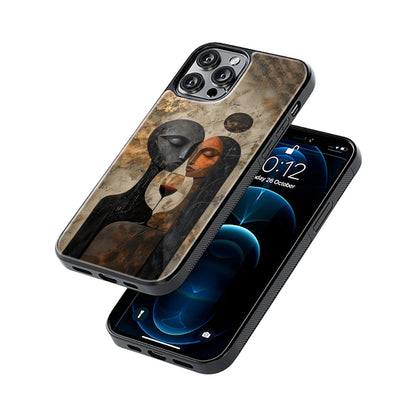 Protective Glass Back Phone Case Compatible with iPhone, Samsung, OnePlus, Pixel & More