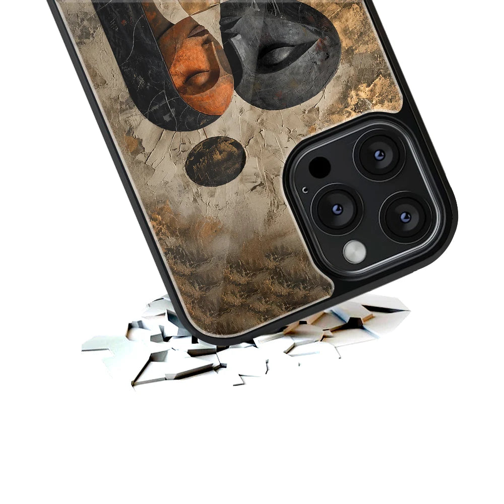 Durable Glass Back Mobile Case for iPhone, Samsung, OnePlus, Google Pixel, Redmi, Vivo, Oppo