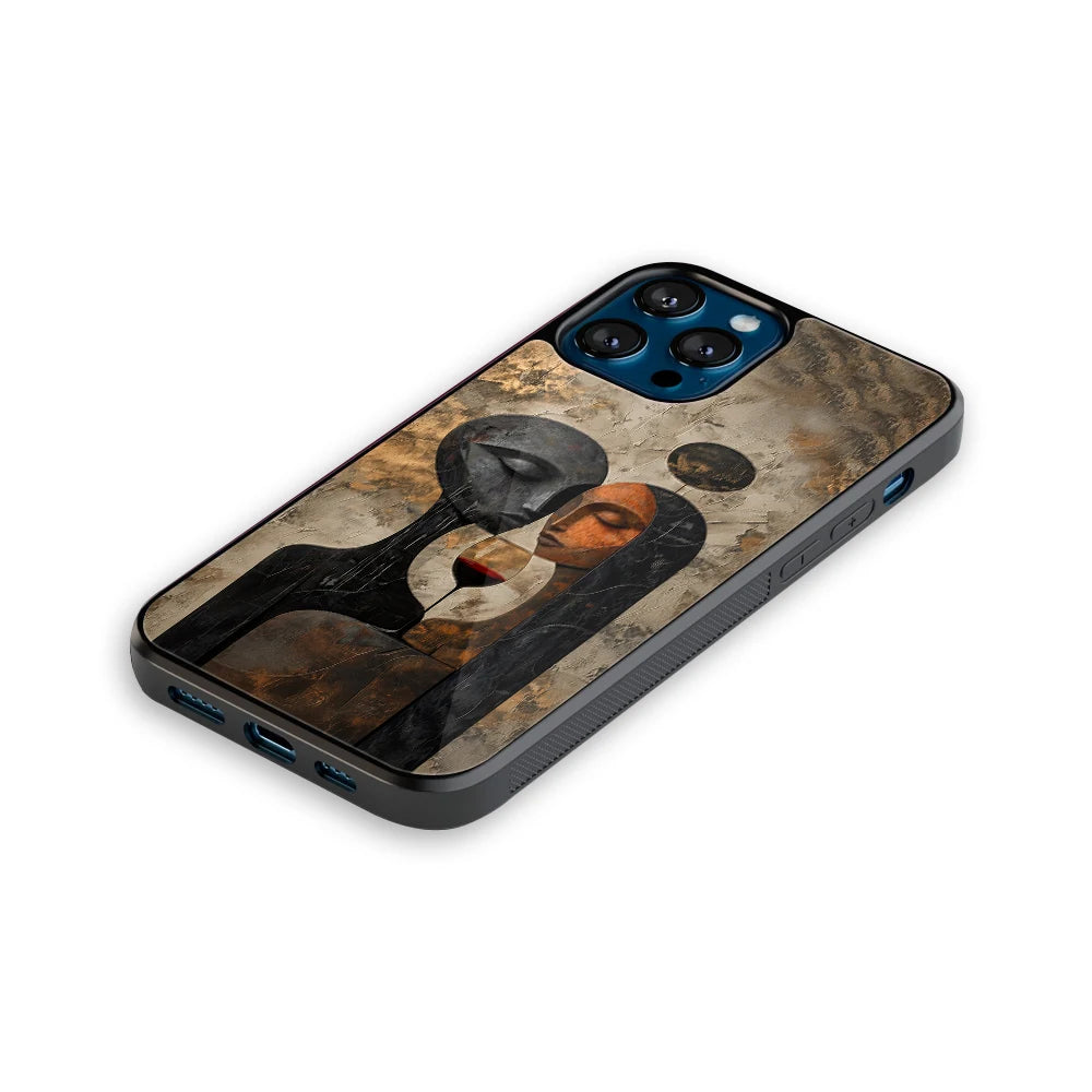 Luxury Glass Back Mobile Cover for iPhone, Samsung Galaxy, OnePlus, Pixel, Redmi & More