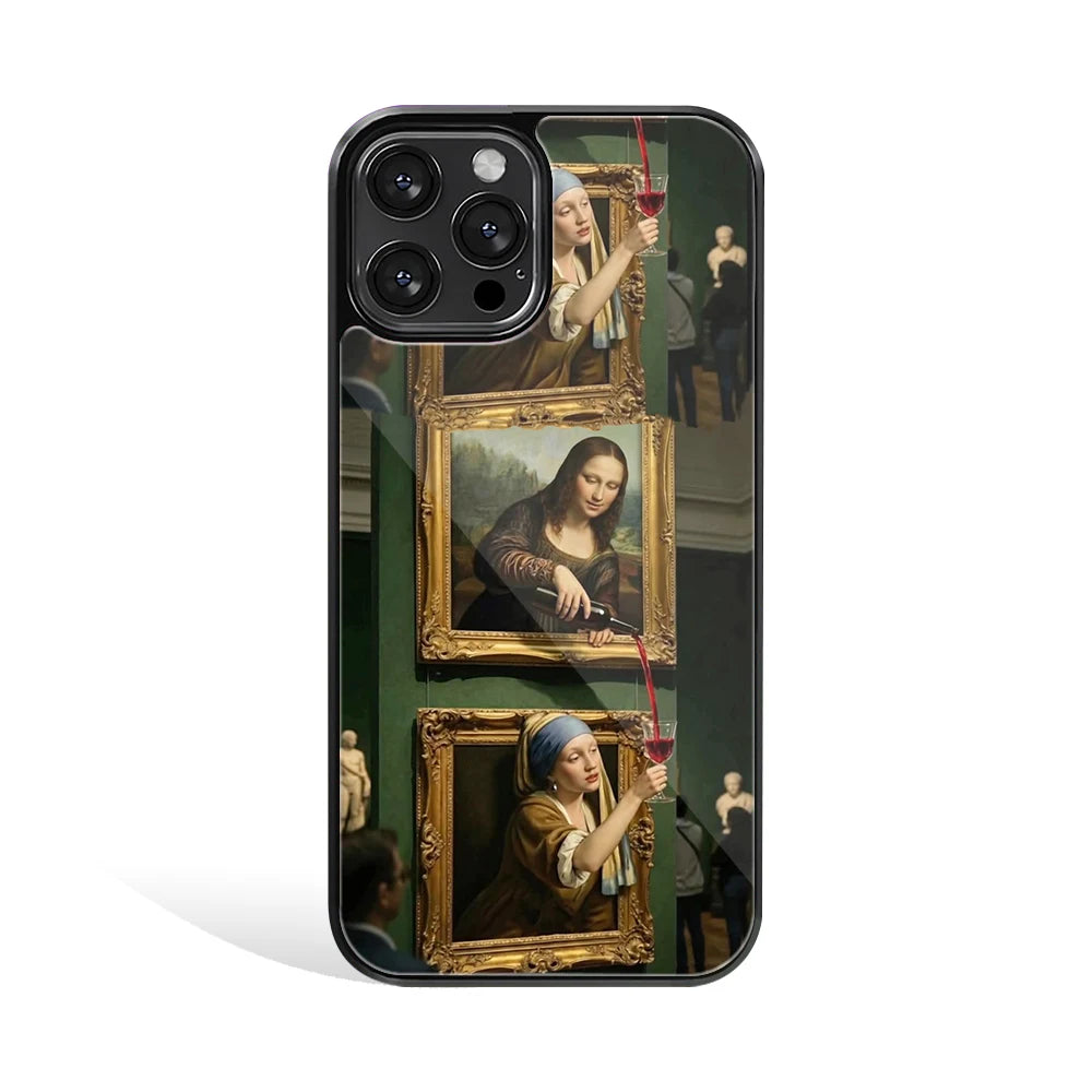 Premium Glass Back Mobile Phone Cover for iPhone, Samsung, OnePlus, Google Pixel, Redmi, Oppo, Vivo & Realme
