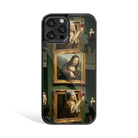 Premium Glass Back Mobile Phone Cover for iPhone, Samsung, OnePlus, Google Pixel, Redmi, Oppo, Vivo & Realme