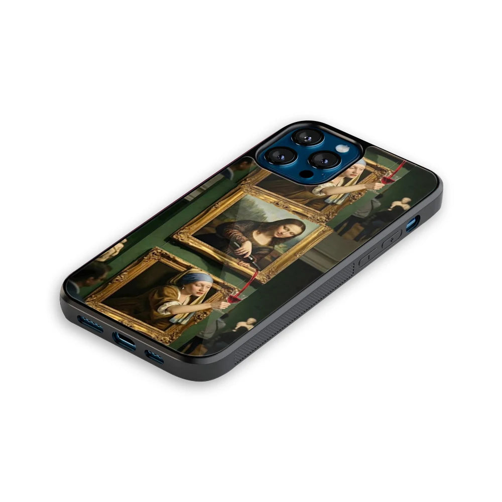 Luxury Glass Back Mobile Cover for iPhone, Samsung Galaxy, OnePlus, Pixel, Redmi & More