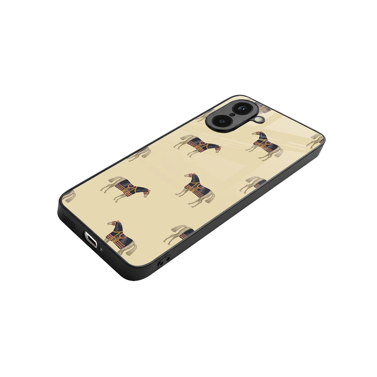 Vintage Rider stylish phone case for oneplus nord ce5 5g | glossy glass and slim fit