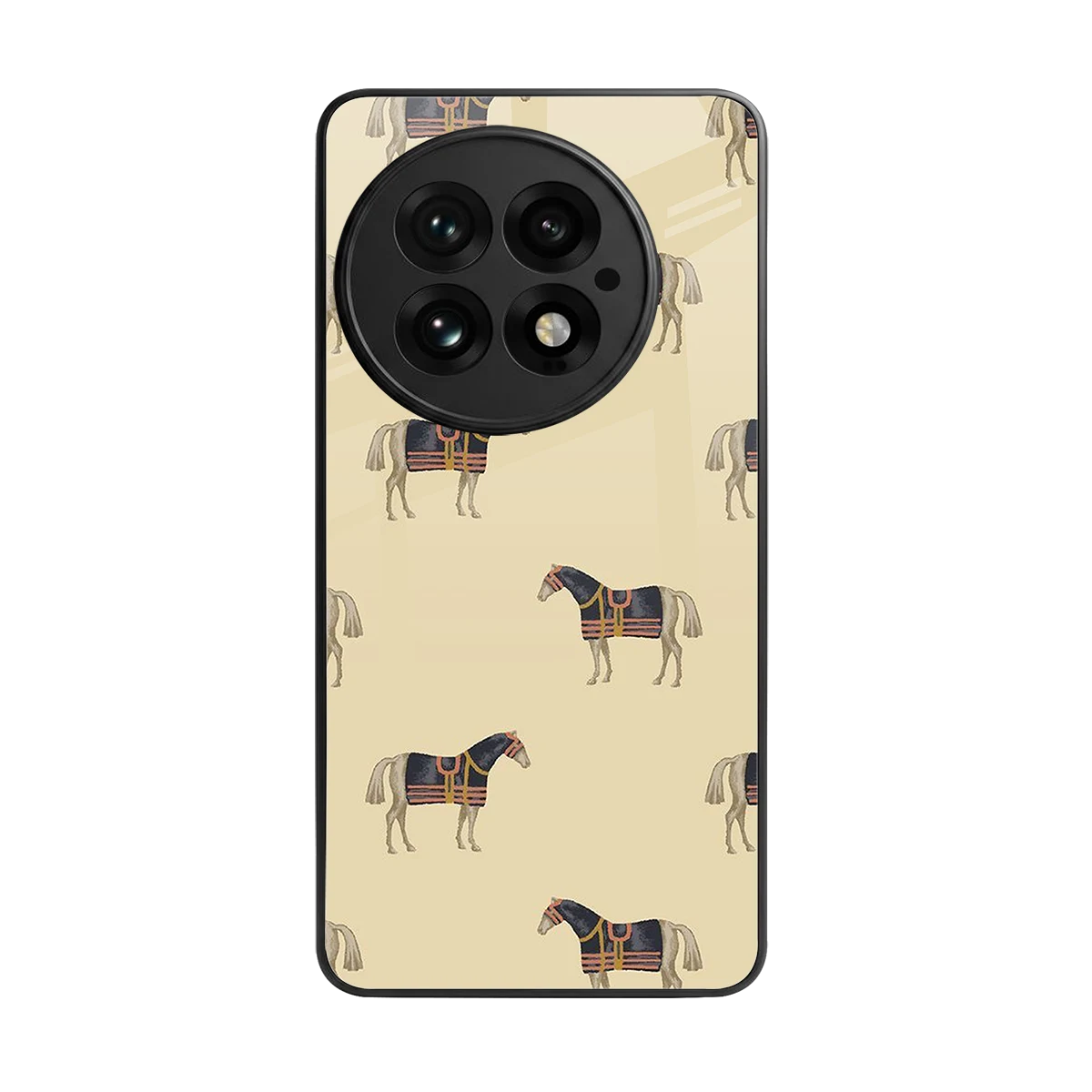 Vintage Rider back phone cover | glass case for oneplus 13