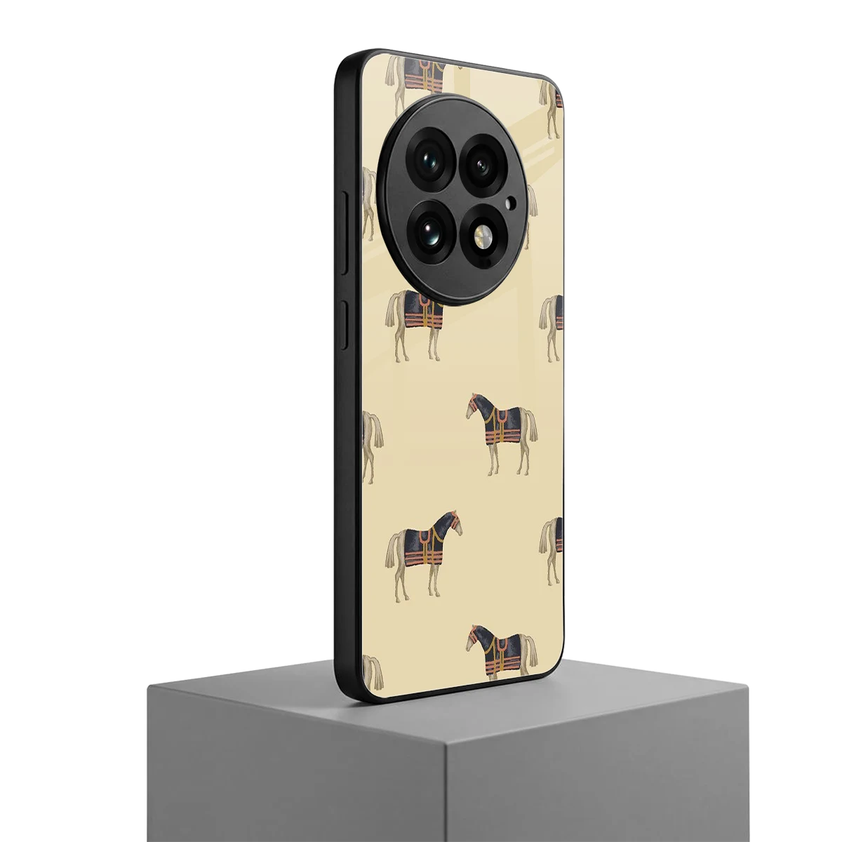 Vintage Rider oneplus 13 mobile cover | shockproof glass phone case