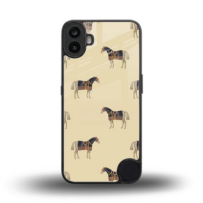 Vintage Rider back phone cover | glass case for cmf nothing phone 1