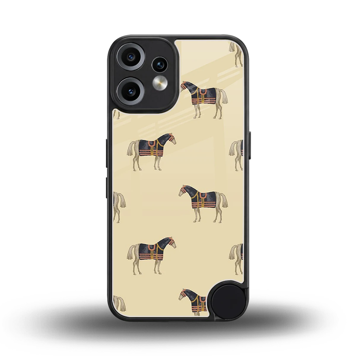 Vintage Rider back phone cover | glass case for cmf nothing phone 2 pro