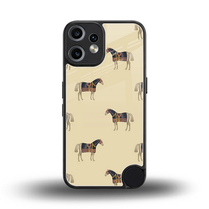 Vintage Rider back phone cover | glass case for cmf nothing phone 2 pro