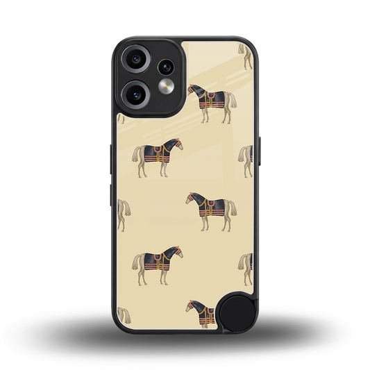 Vintage Rider back phone cover | glass case for cmf nothing phone 2 pro