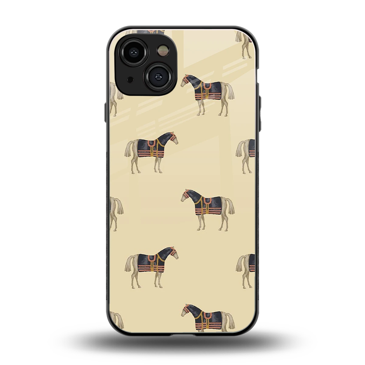 Vintage Rider back phone cover | glass case for iphone 15