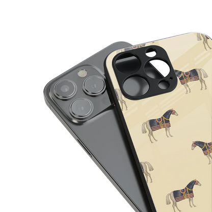 Vintage Rider stylish phone case for iphone 12 mini | glossy glass and slim fit