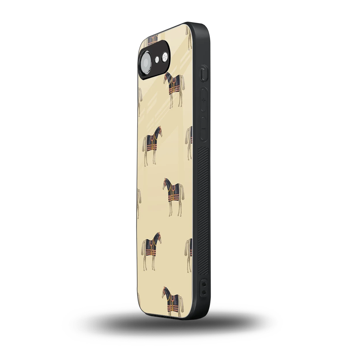 Vintage Rider iphone 17e mobile cover | shockproof glass phone case