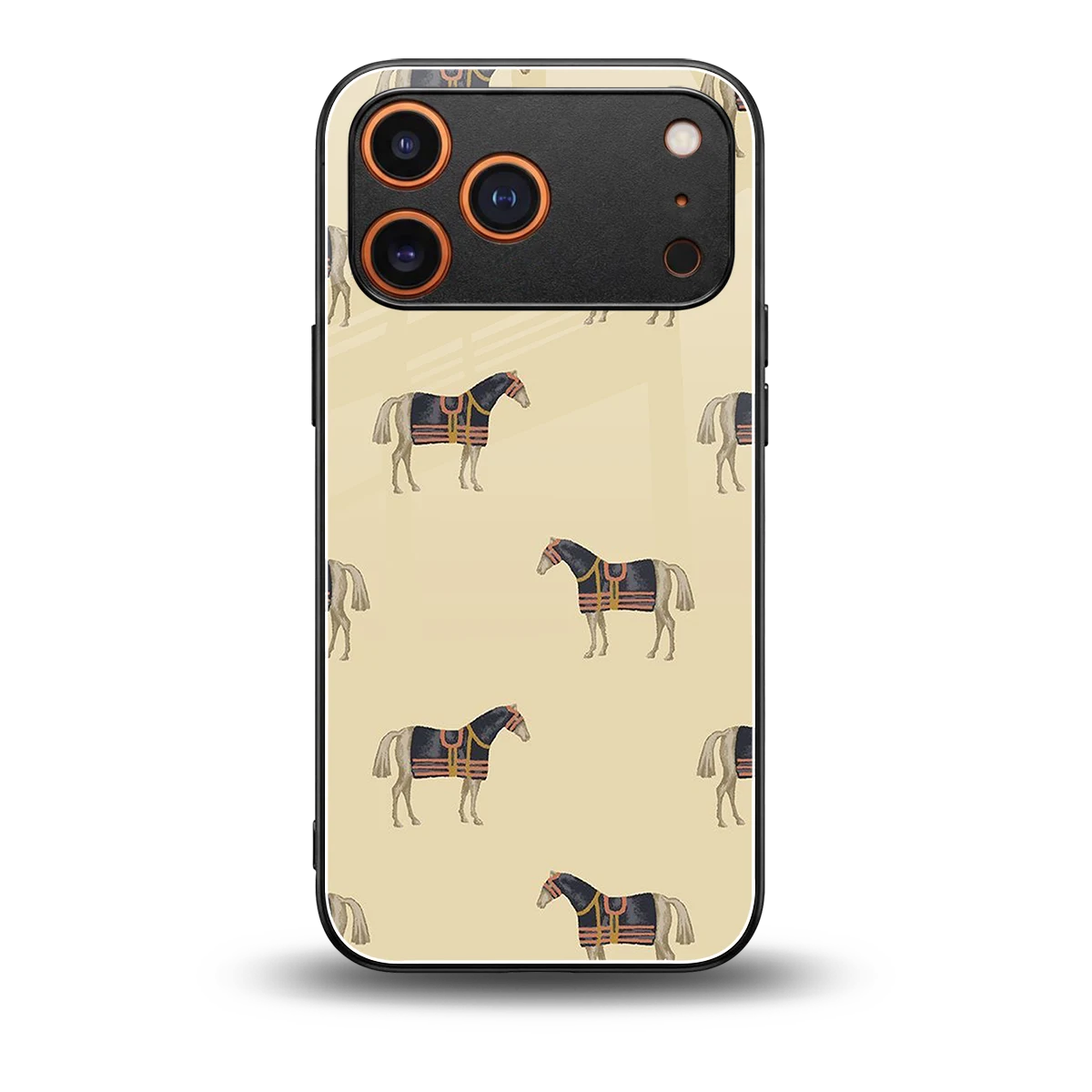 Vintage Rider back phone cover | glass case for iphone 17 pro