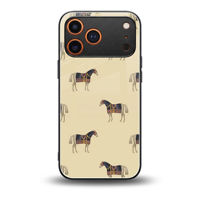Vintage Rider back phone cover | glass case for iphone 17 pro