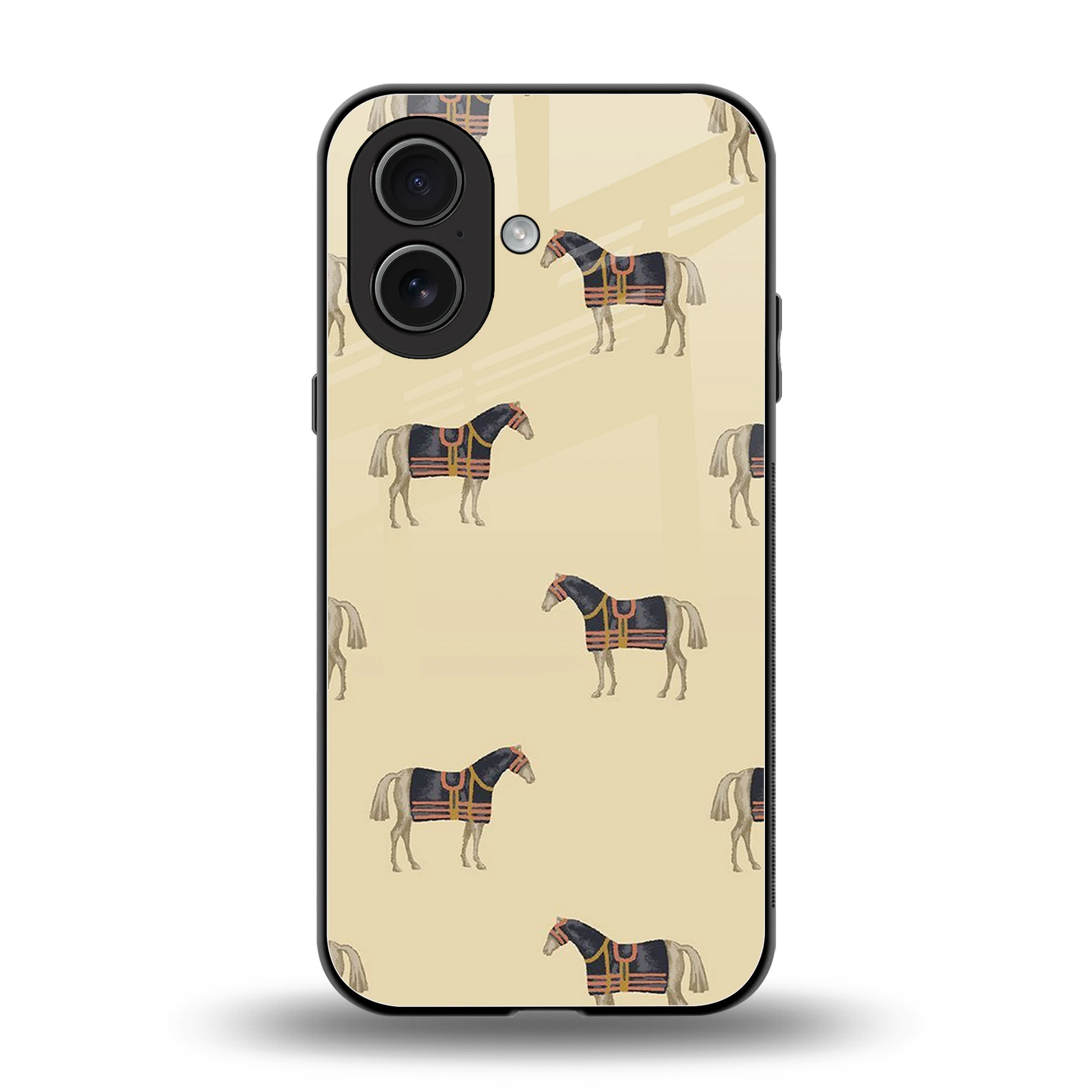 Vintage Rider back phone cover | glass case for iphone 17