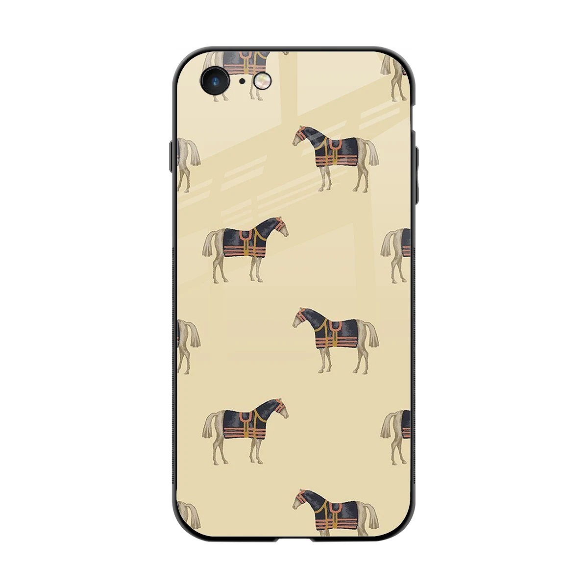 Vintage Rider back phone cover | glass case for iphone 7