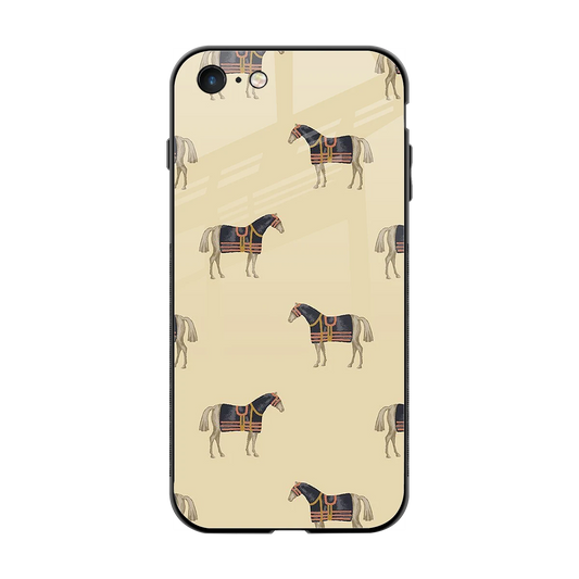 Vintage Rider back phone cover | glass case for iphone 7