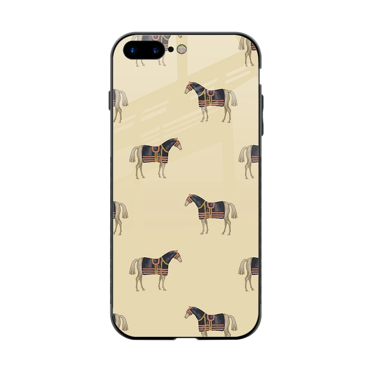 Vintage Rider back phone cover | glass case for iphone 8 plus