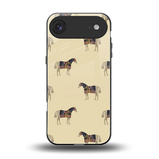 Vintage Rider back phone cover | glass case for iphone air