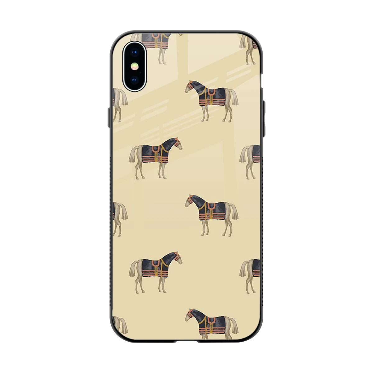 Vintage Rider back phone cover | glass case for iphone xs max