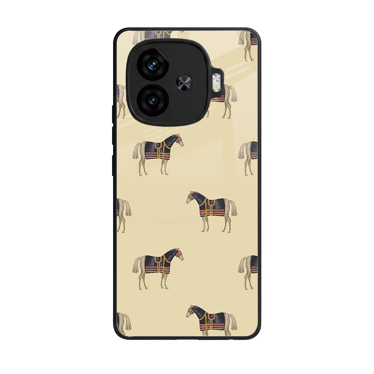 Vintage Rider back phone cover | glass case for iqoo neo 10r 5g