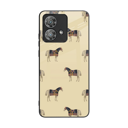 Vintage Rider back phone cover | glass case for motorola edge 40 neo 5g
