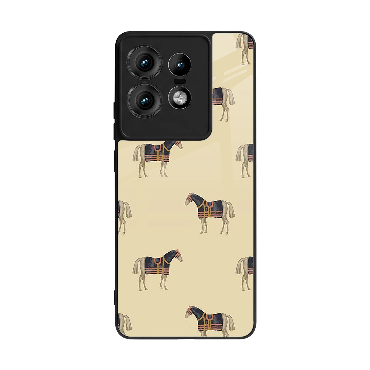 Vintage Rider back phone cover | glass case for motorola edge 50 pro