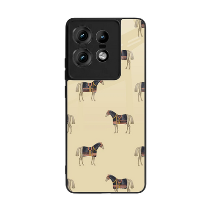 Vintage Rider back phone cover | glass case for motorola edge 50 pro