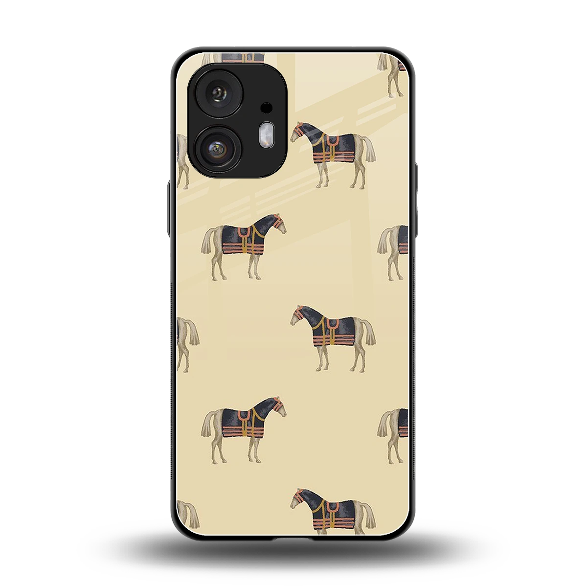 Vintage Rider back phone cover | glass case for nothing phone 2