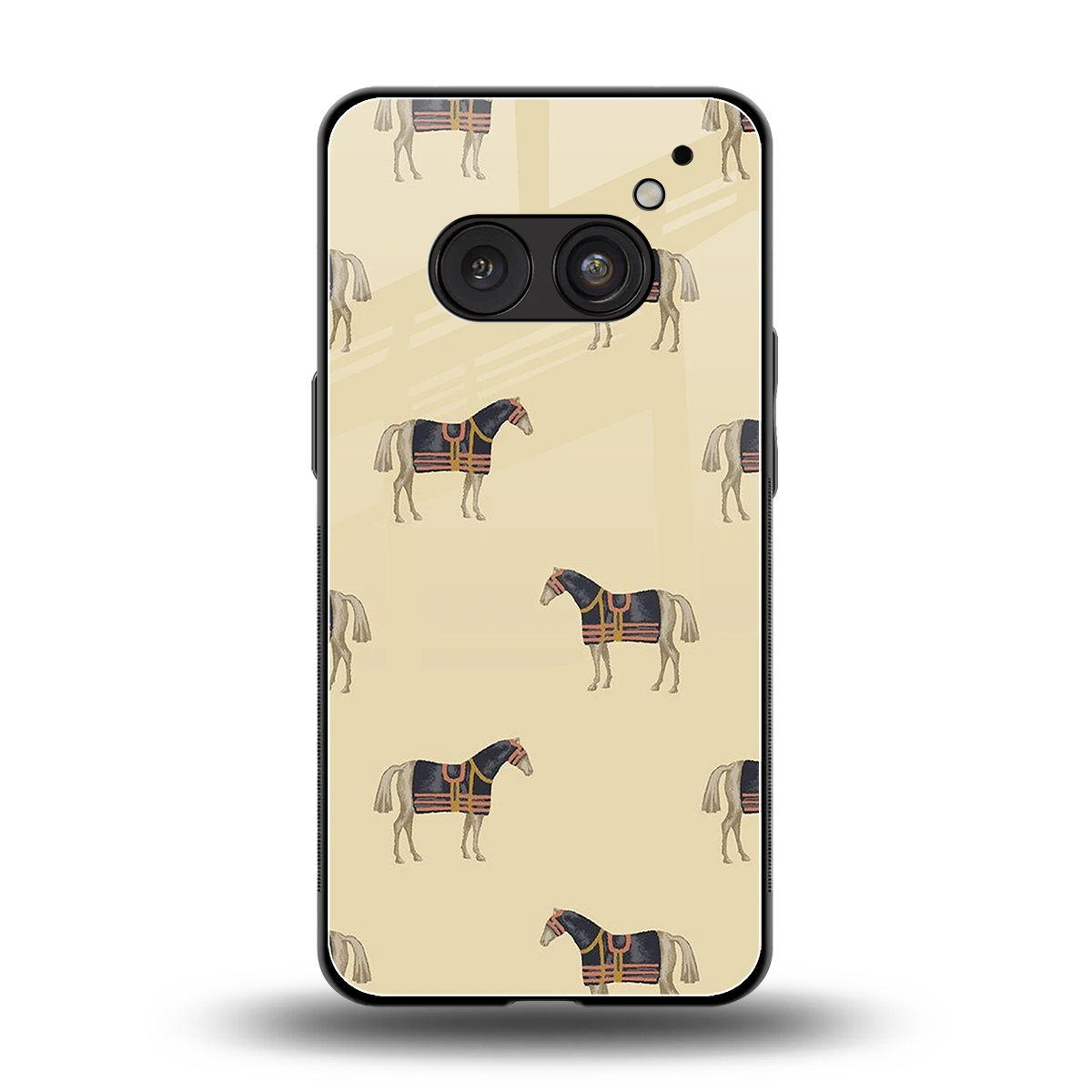 Vintage Rider back phone cover | glass case for nothing phone 2a plus
