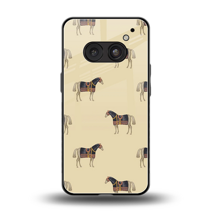 Vintage Rider back phone cover | glass case for nothing phone 2a plus