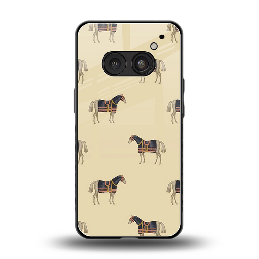 Vintage Rider back phone cover | glass case for nothing phone 2a plus