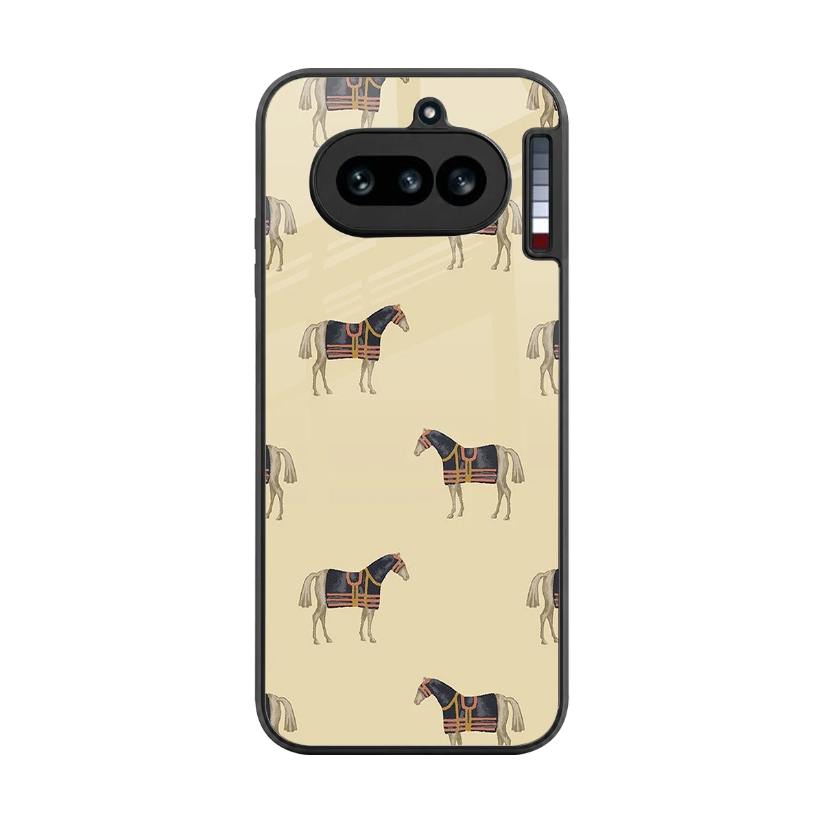 Vintage Rider back phone cover | glass case for nothing phone 4a