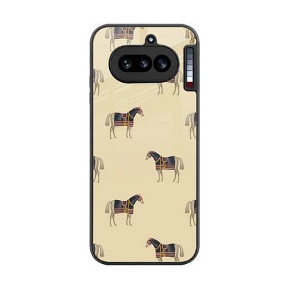 Vintage Rider back phone cover | glass case for nothing phone 4a