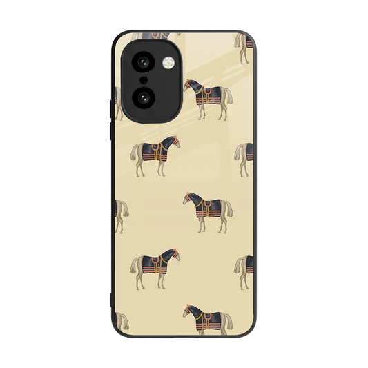 Vintage Rider back phone cover | glass case for oneplus 15r