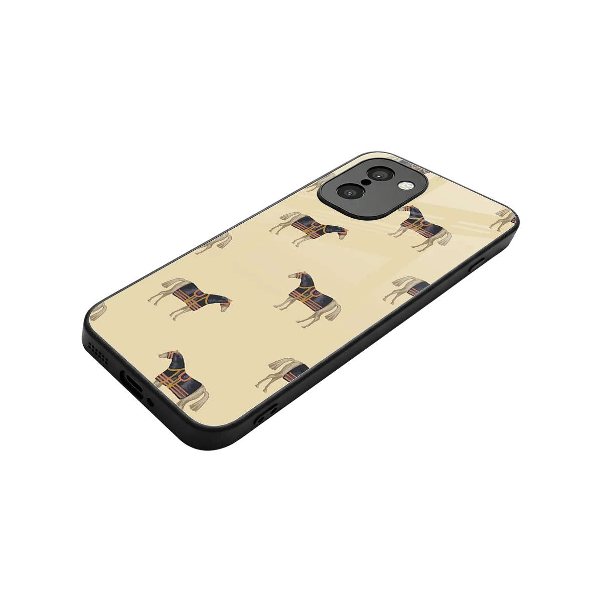 Vintage Rider stylish phone case for oneplus 15r | glossy glass and slim fit