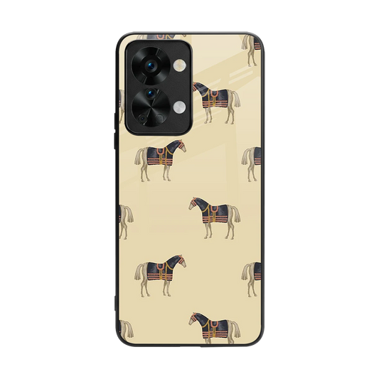 Vintage Rider back phone cover | glass case for oneplus nord 2t