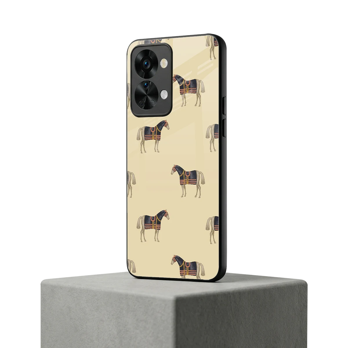 Vintage Rider oneplus nord 2t mobile cover | shockproof glass phone case