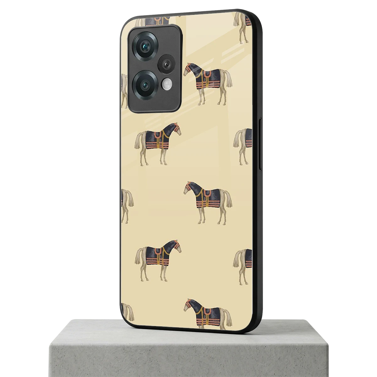 Vintage Rider oneplus nord ce 2 lite mobile cover | shockproof glass phone case