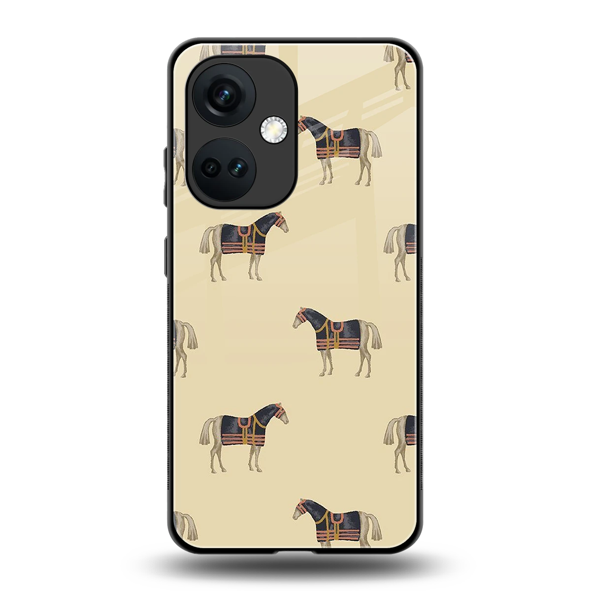 Vintage Rider back phone cover | glass case for oneplus nord ce 3