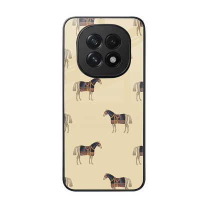Vintage Rider back phone cover | glass case for oppo f29 5g