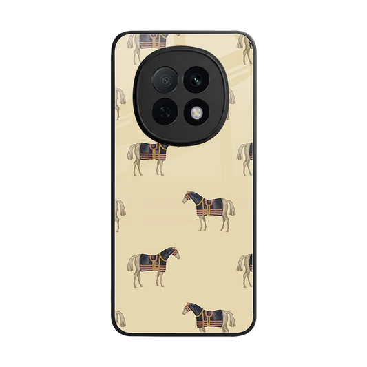 Vintage Rider back phone cover | glass case for oppo f29 pro 5g