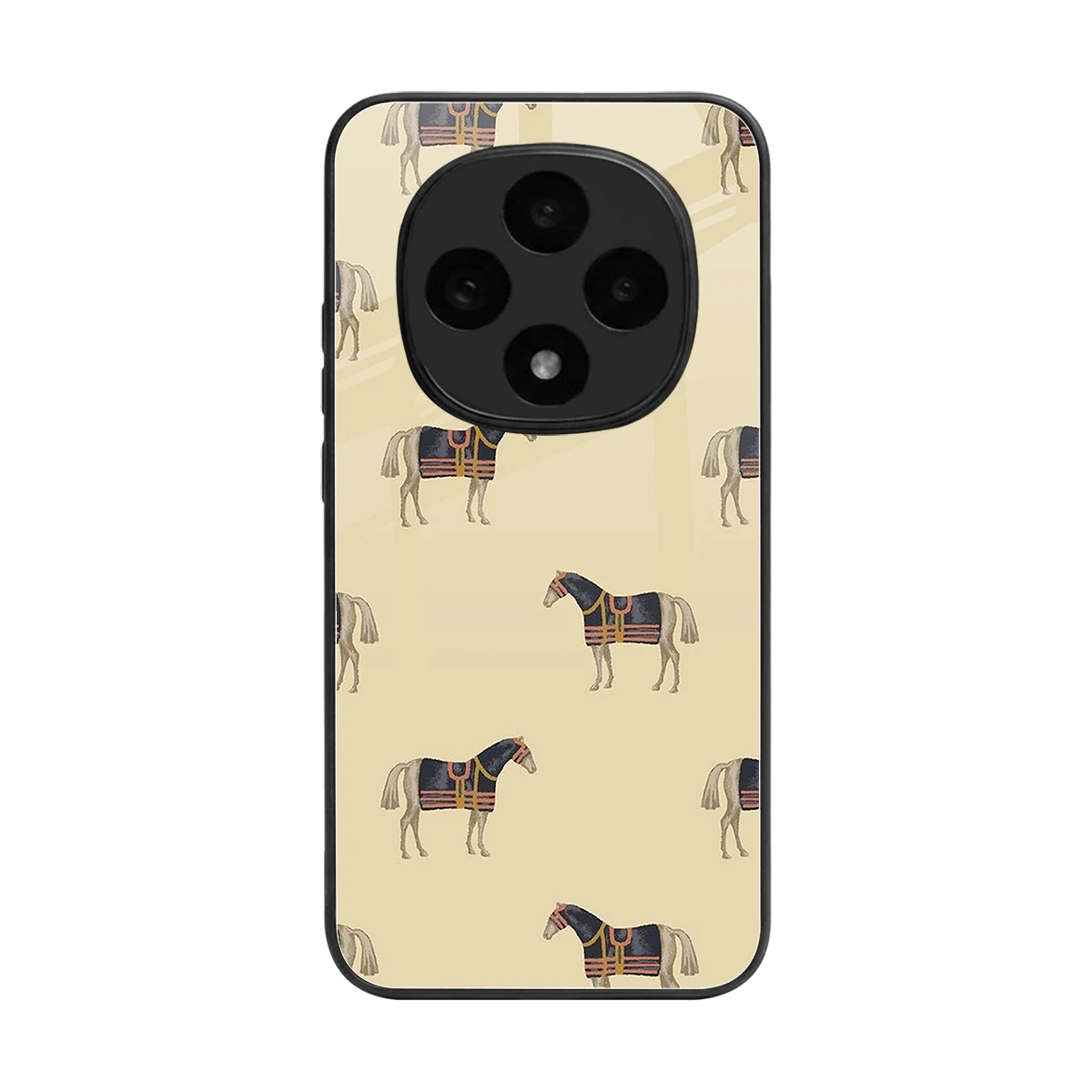Vintage Rider back phone cover | glass case for oppo f31 pro 5g