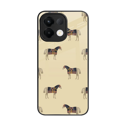 Vintage Rider back phone cover | glass case for oppo k13 5g