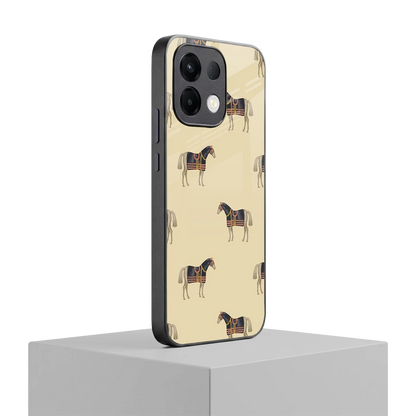 Vintage Rider oppo k13 5g mobile cover | shockproof glass phone case