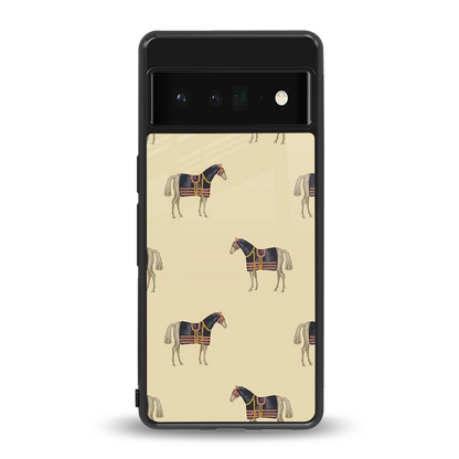 Vintage Rider back phone cover | glass case for google pixel 6 pro