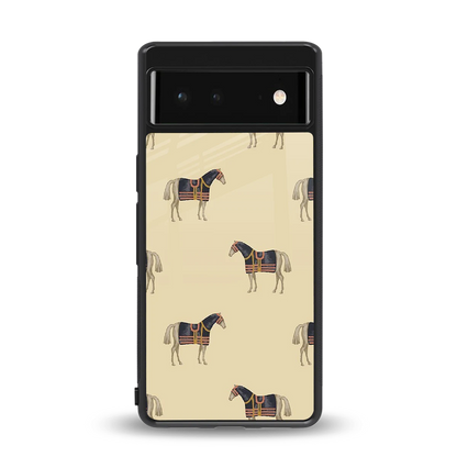 Vintage Rider back phone cover | glass case for google pixel 6