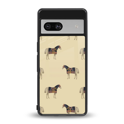 Vintage Rider back phone cover | glass case for google pixel 7a